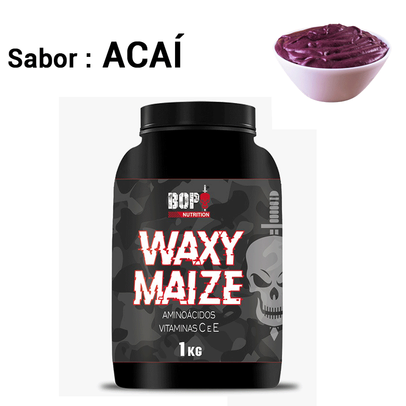 WAXY MAIZE 1Kg - A�A�<br> - Bop Nutrition - <br> - R$ 0,00